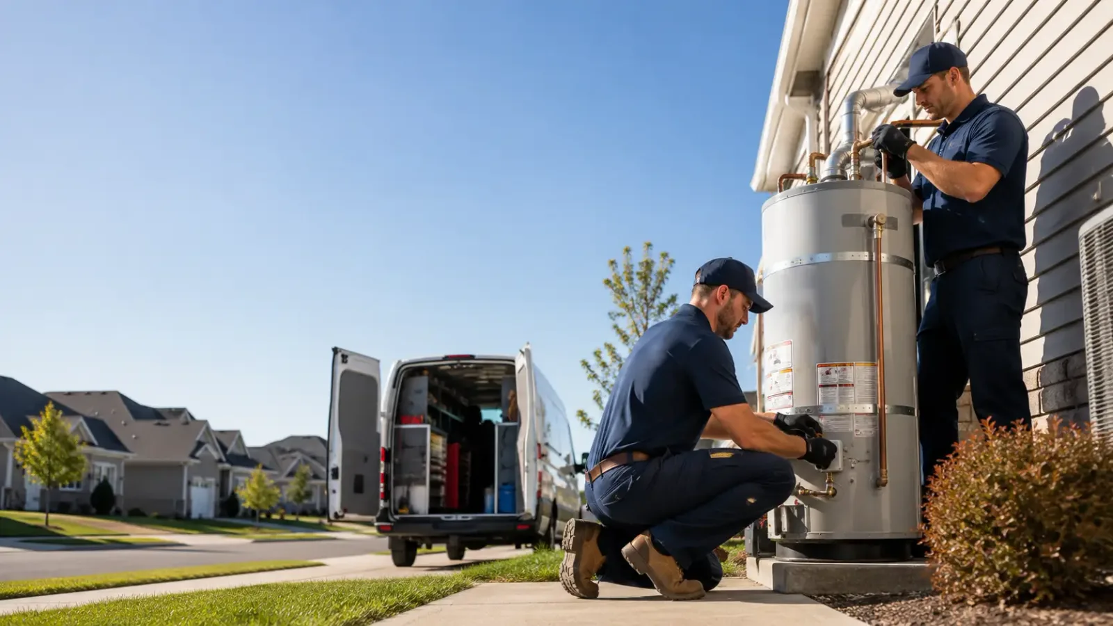 Water Heater Installation in Fentress, TX